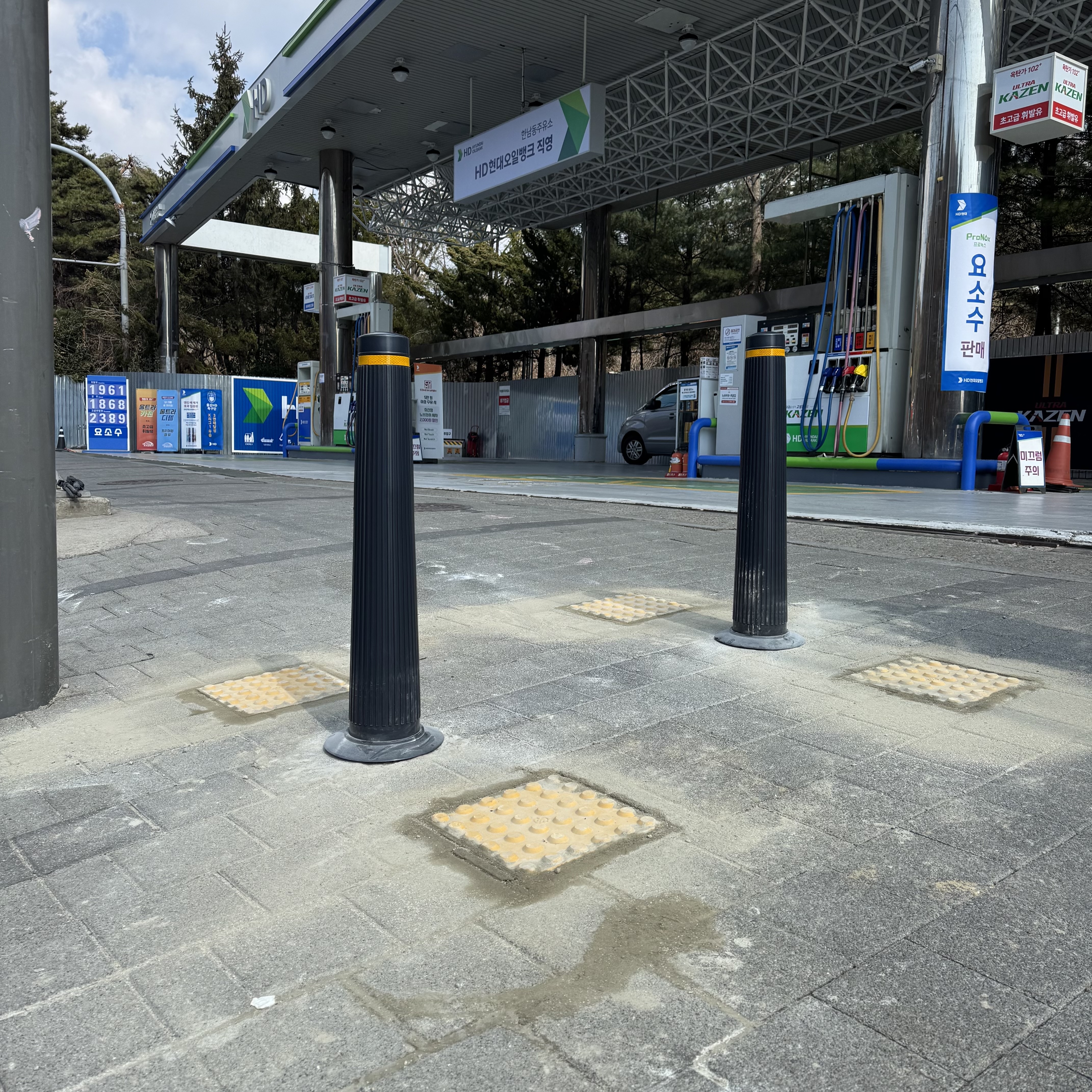 물류센터 볼록거울