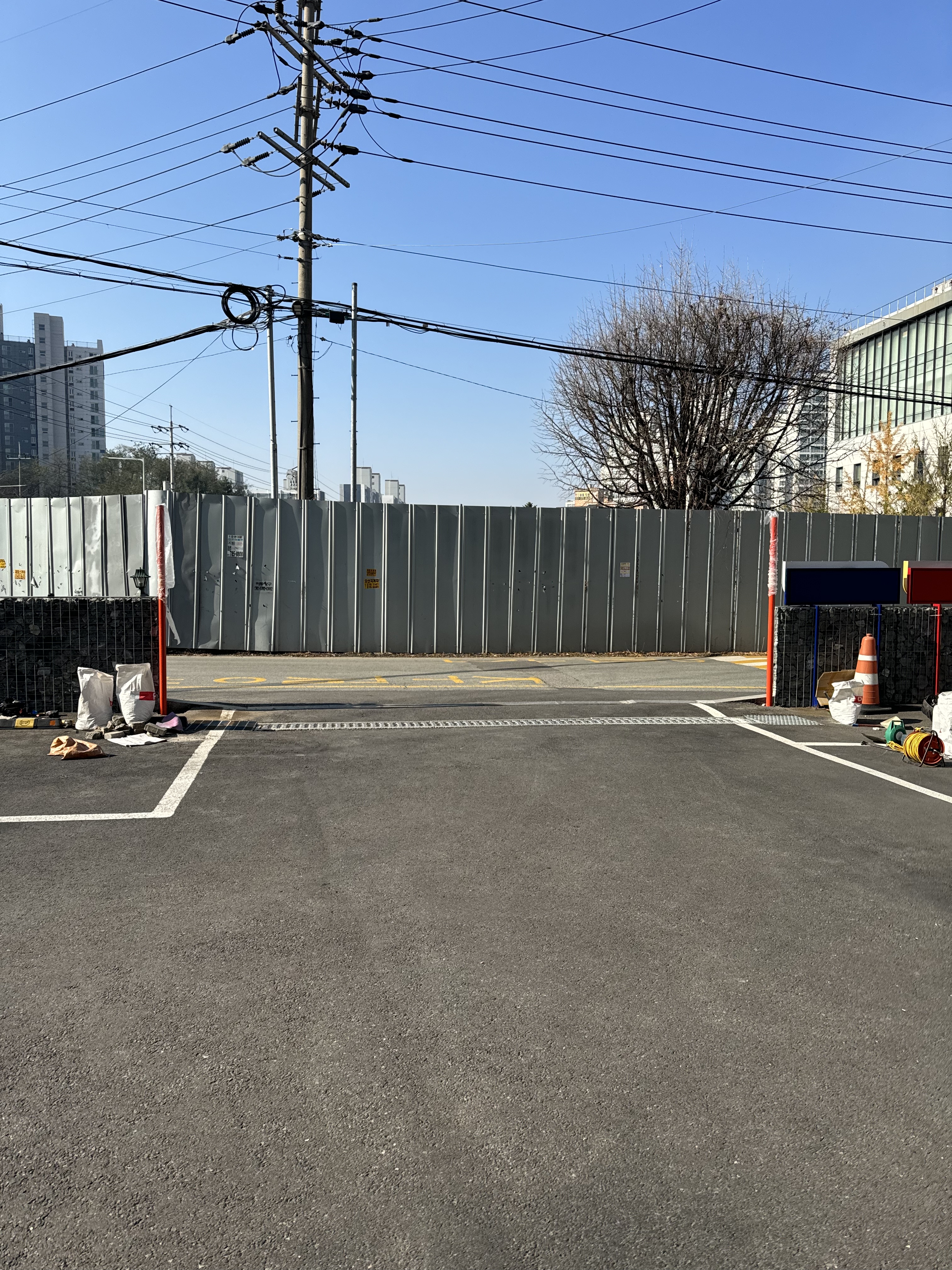 반사경설치 시공 현장 4