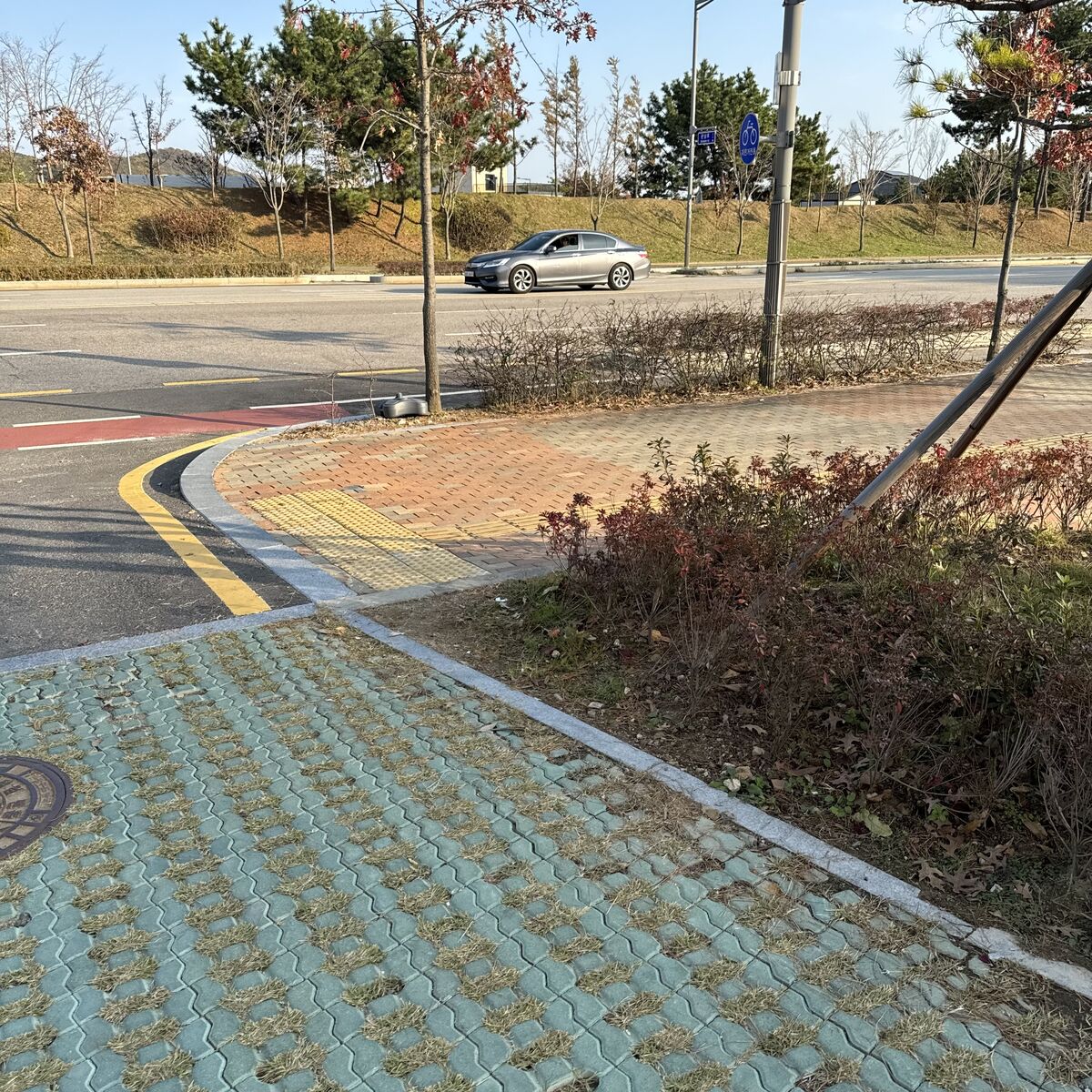 영종도 영종온누리교회 반사경 설치 시공 전 1